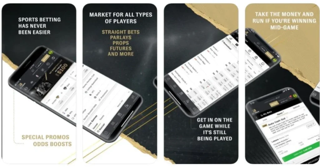 BetMGm app BetMgm sportsbook App screenshot