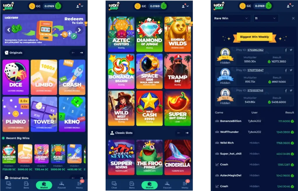 Luckybird mobile Luckybird App