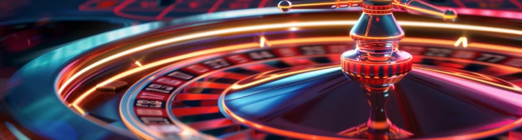 American roulette wheel